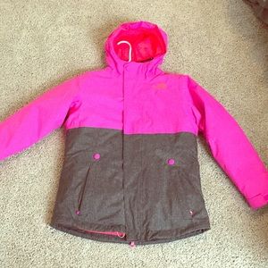 Girls 10/12 Northface Triclimate Winter Coat